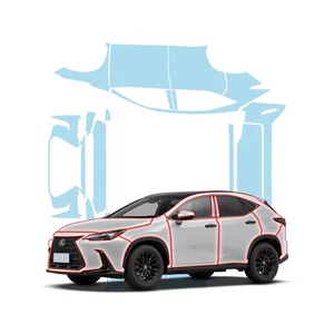 25-26 Lexus NX görünməz avtomobil örtüyü TPU kəsilmiş boya qoruyucu film