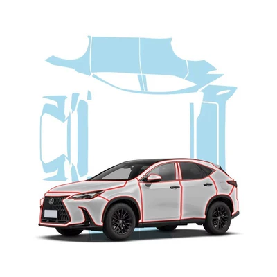 25-26 Lexus Nx Invisible Car Cover Tpu Pre-Cut Paint Protection Film Anti-Scratch