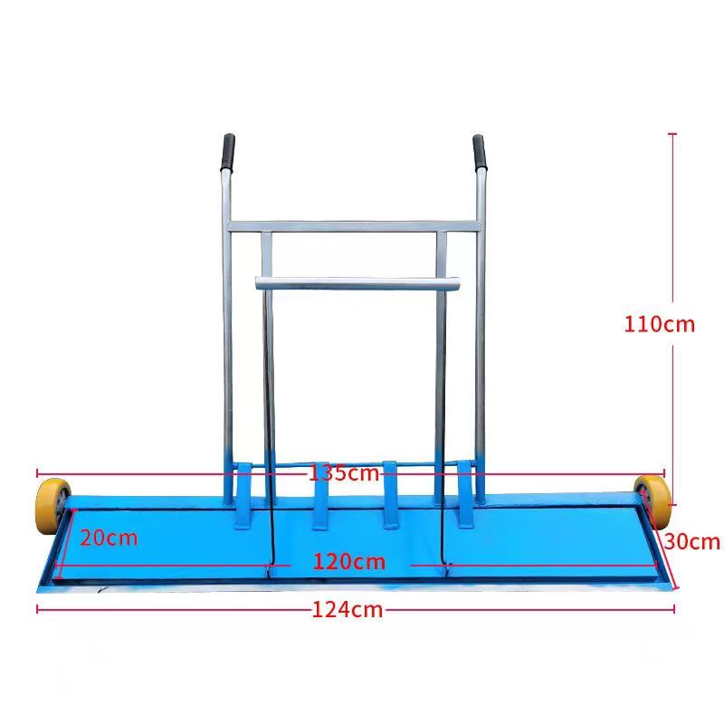 긴 자기판, 폭 120cm, 이중 타이로드 20cm, 평생 보증