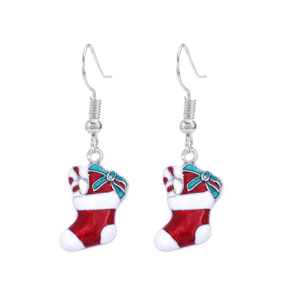 10g Weight Christmas Festival Women's Gender Cute Style Cute Drop Earrings 15