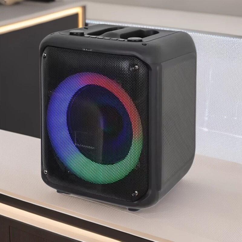 Jbi Customized 8inch Bluetooth Speaker USB Tf Tws Wireless Microphone Rgb New Model