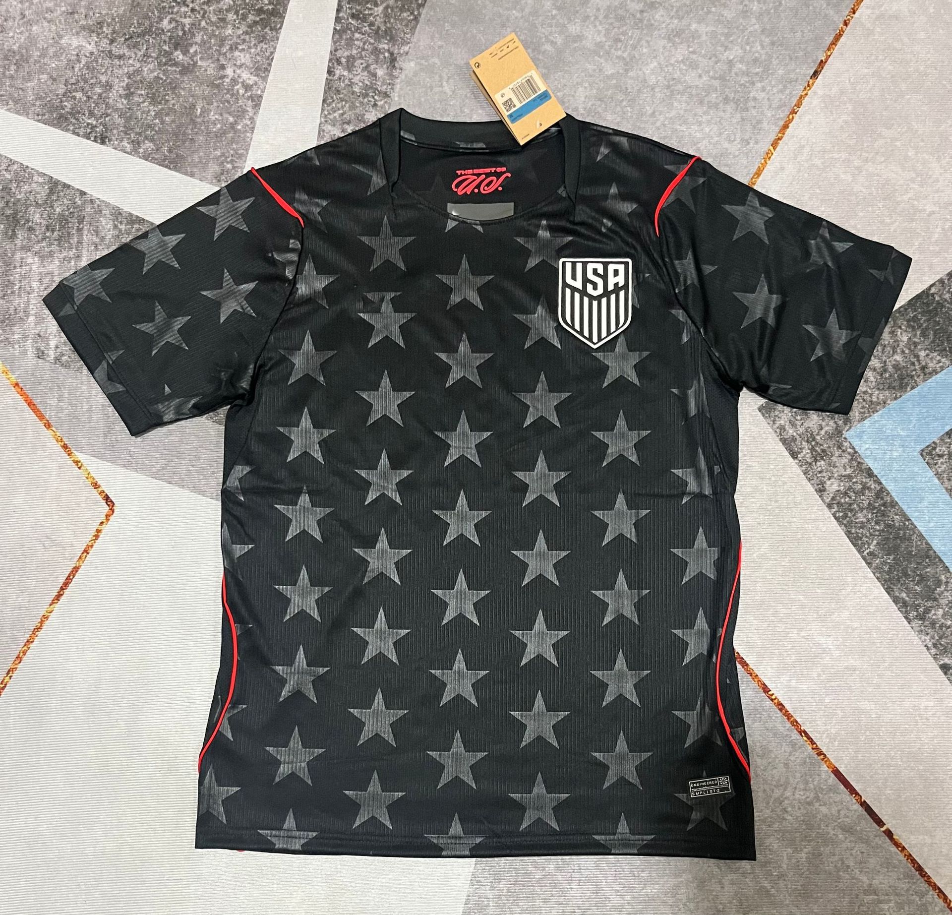 2627 Camiseta de fútbol de la Copa del Mundo Argentina Brasil Francia España Noruega Inglaterra camiseta de mangas cortas image 33