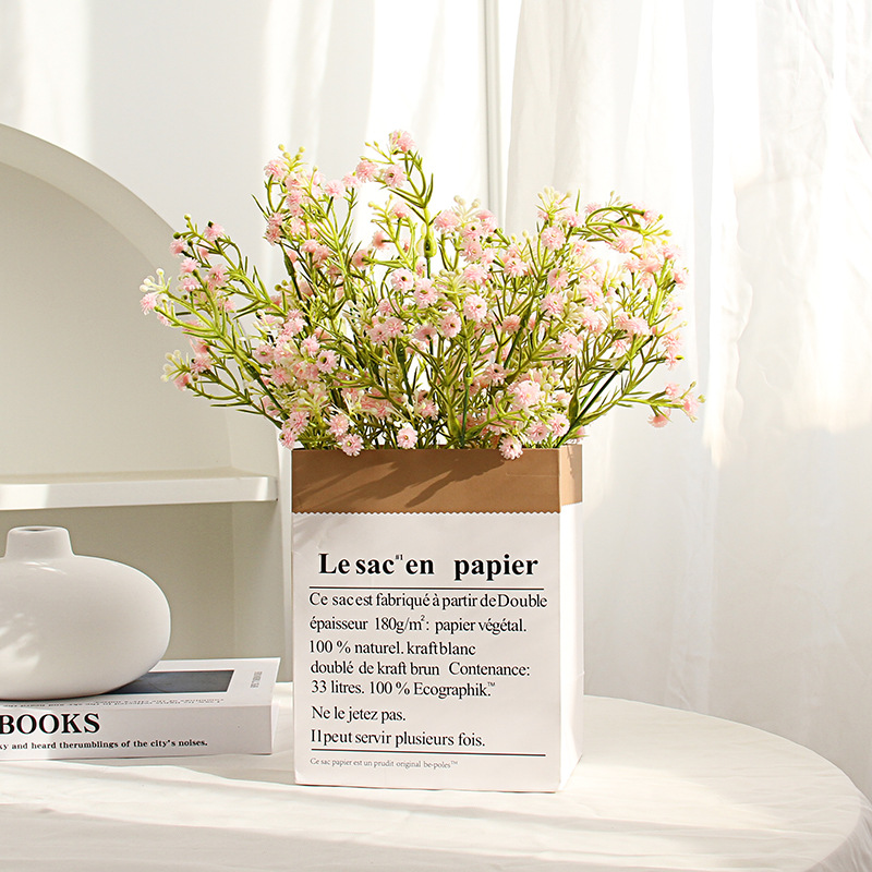 sensación de buquete de flores de estrellas decoración decoración de sala de estar flores de plástico al aire libre simulación de flores de flores accesorios de fotografía de boda