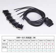 OBD2���^�DDB9ĸ�^һ����CAN��Serial�yԇ��RS232�\��W�P�B�Ӿ�