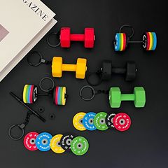 スポーツ大ダンベルフィットネスシリーズ高颜値iu系バッグストラップキーホルダーアクセサリーアクセサリーアクセサリーアクセサリー