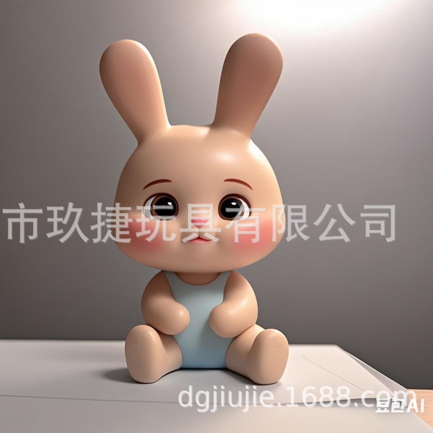 广东东莞玩具定制搪胶公仔娃娃塑胶潮玩PVC盲盒银行证券礼品定制