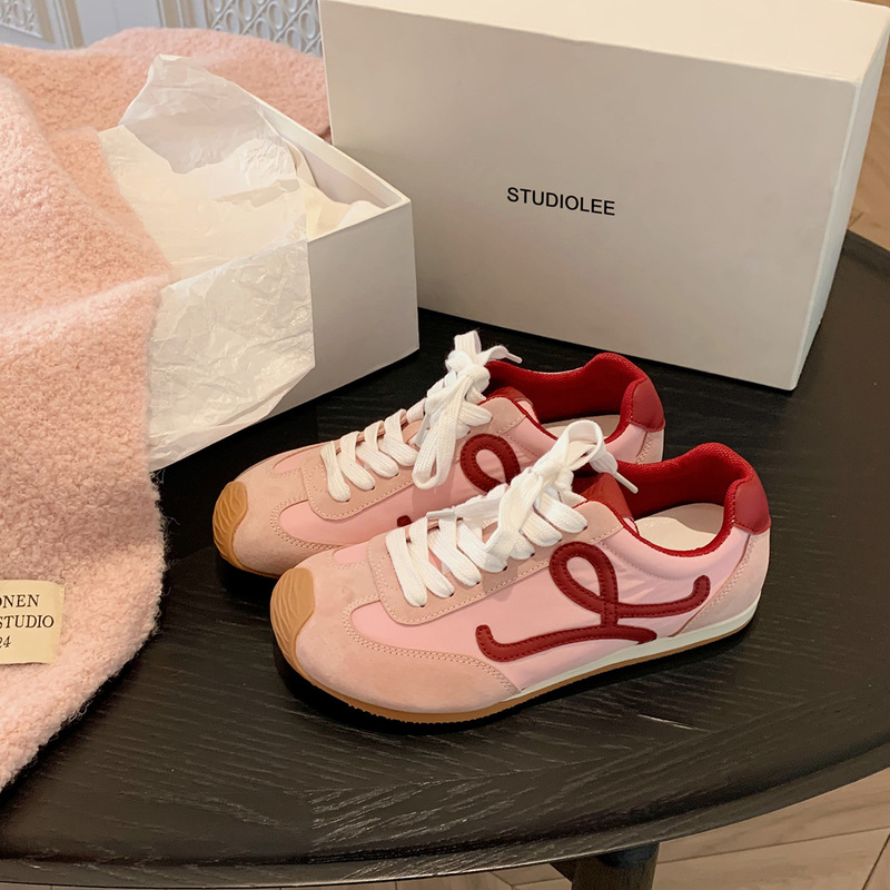 ブドウのお母さんの同モデルの現物 ~ 【内は5cm高くなりますかます通常は選択します】カジュアルな色のつなぎ合わせの靴|undefined
