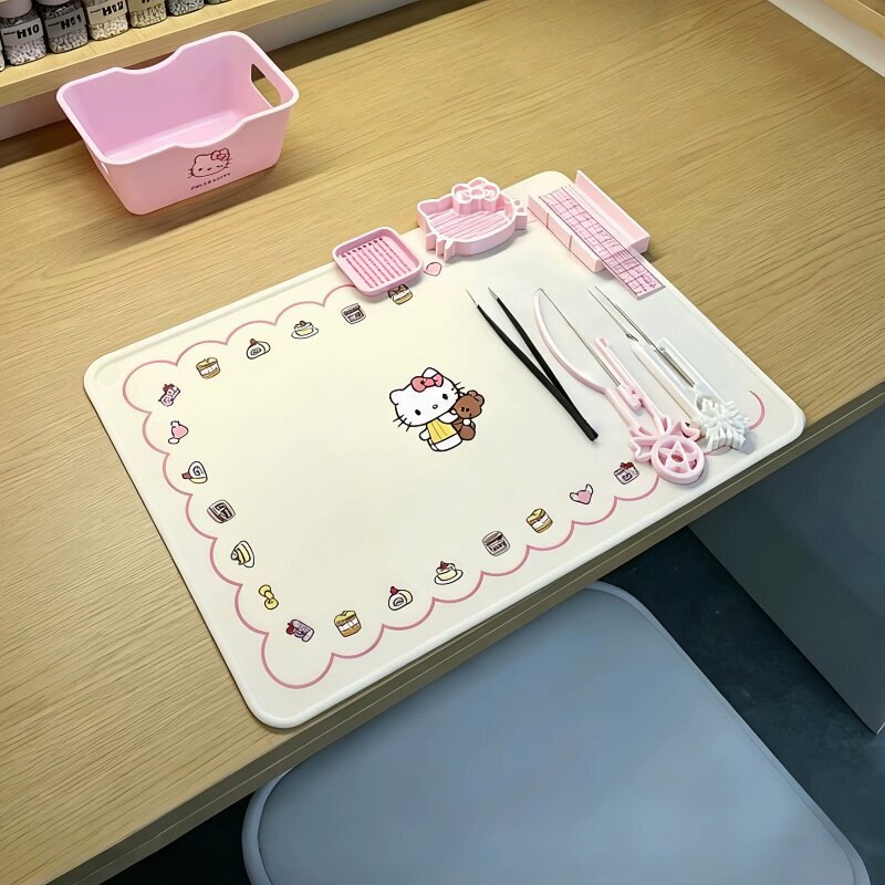 Cartoon bead mat diatomite non-slip mat handmade DIY table mat easy-care decorative mat available for dropshipping Cartoon bead mat diatomite non-slip mat handmade DIY table mat easy-care decorative mat available for dropshipping
