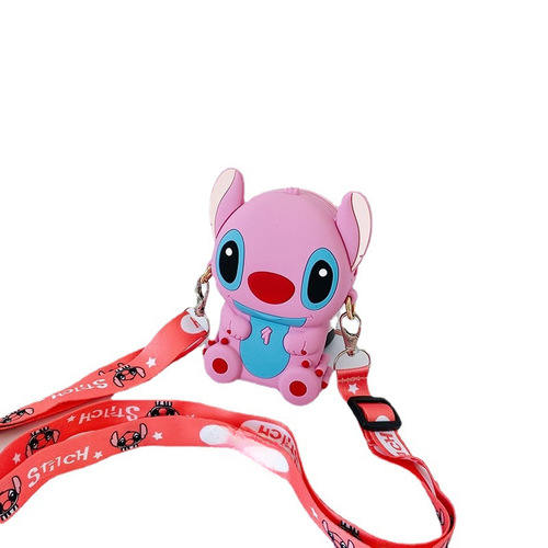 Cute Cartoon Bag Korean Style Multi-purpose Silicone Crossbody Bag New Girl Boy Single Shoulder Bag Trendy Zero Wallet 