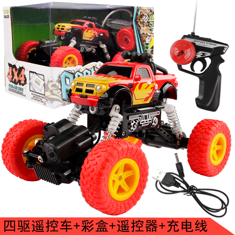 6149R [4 륜구동] 오프로드 리모컨 카-레드 [영어 컬러 박스]]