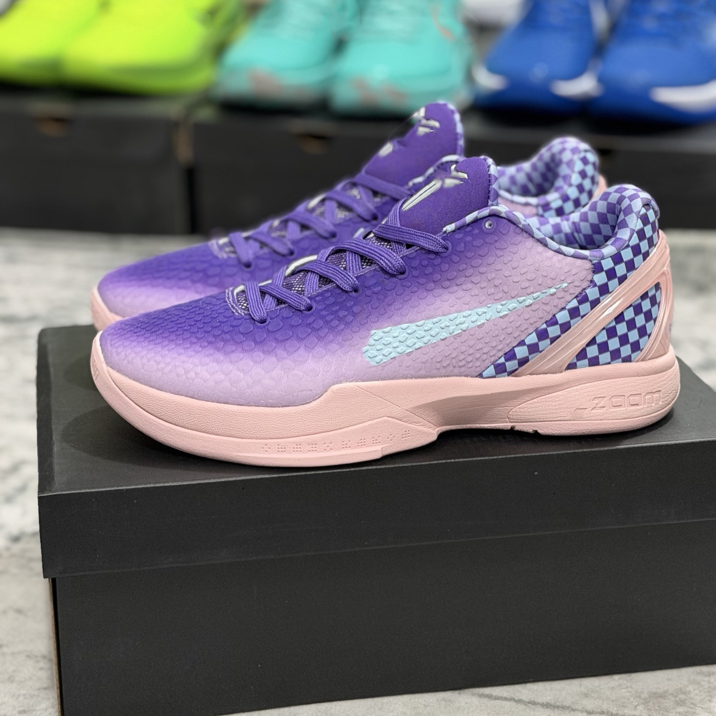 Zapatillas de Baloncesto Kobe 6 de Caucho, Transpirables, Antideslizantes y con Amortiguación para Deporte