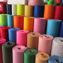 现货2MM不织布2毫米毛毡布戟绒布 箱包手袋手工装饰可背胶无纺布