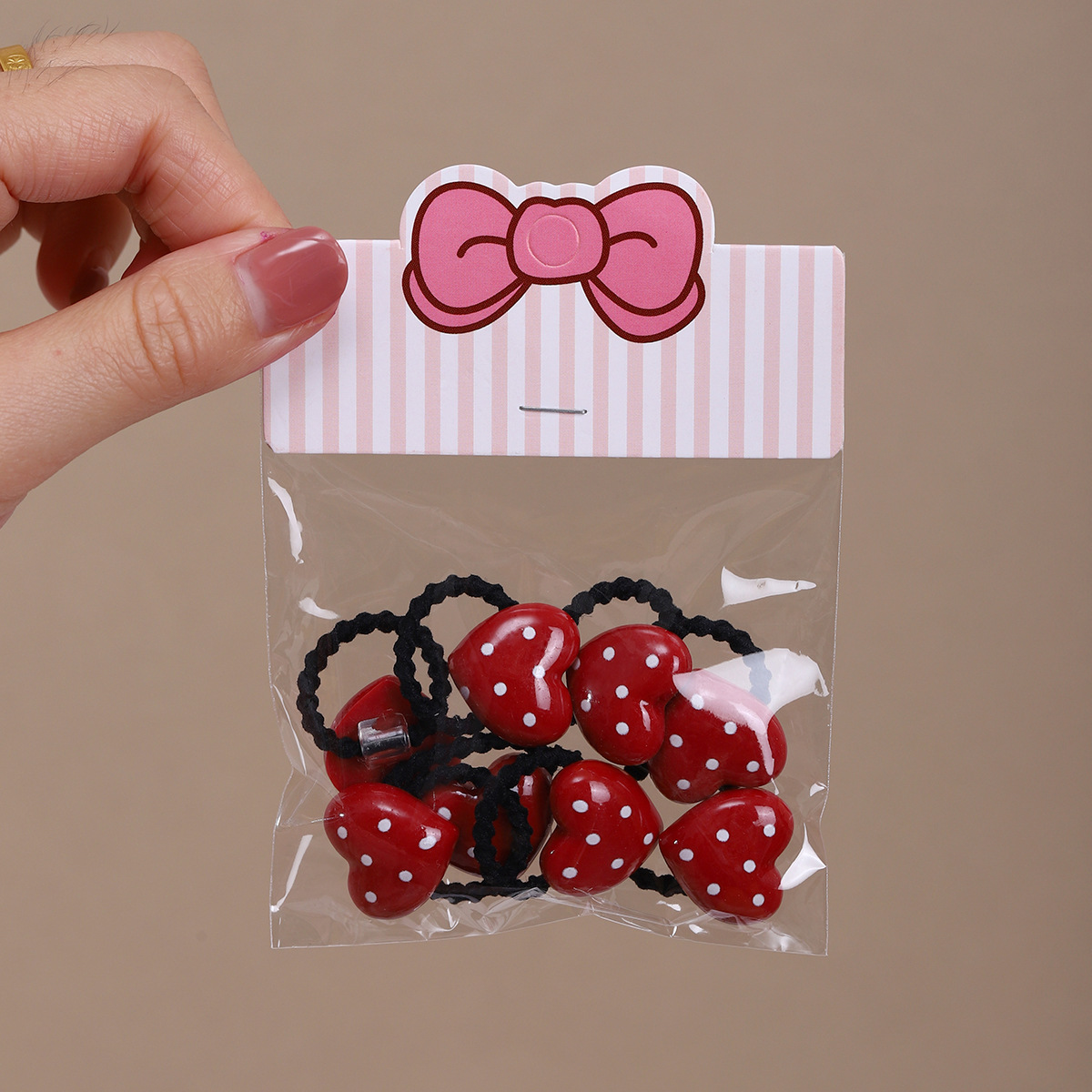 Nueva cubierta dura ~ lindos pinzas de cabello de pentacos para niños goteo de aceite rosa BB pinzas de borde no dañan pinzas de cabello rotas pinzas de cabello