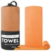 Vibrant orange cylinder bag