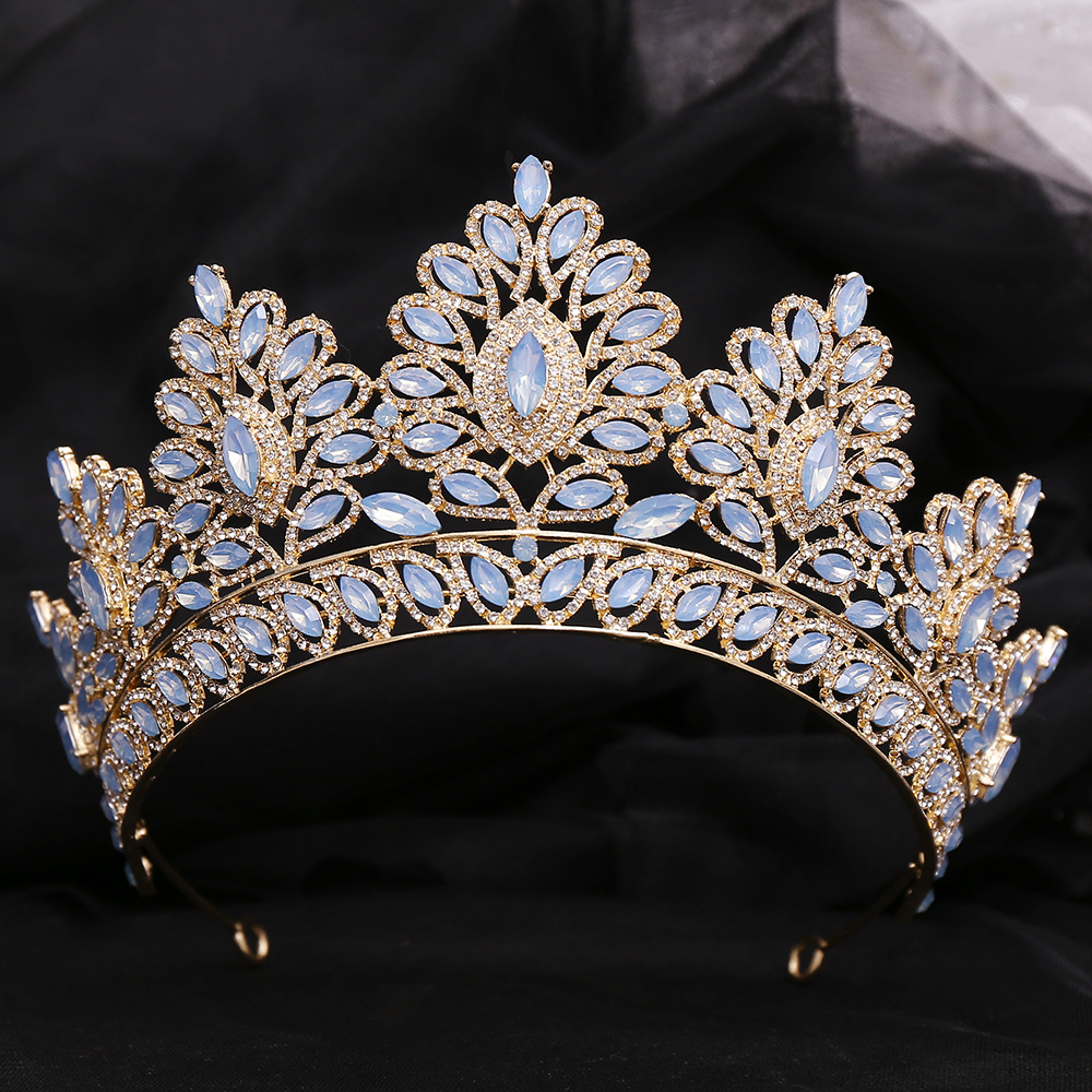Bridal Style Bridal Crown Alloy Inlay Rhinestones Crown