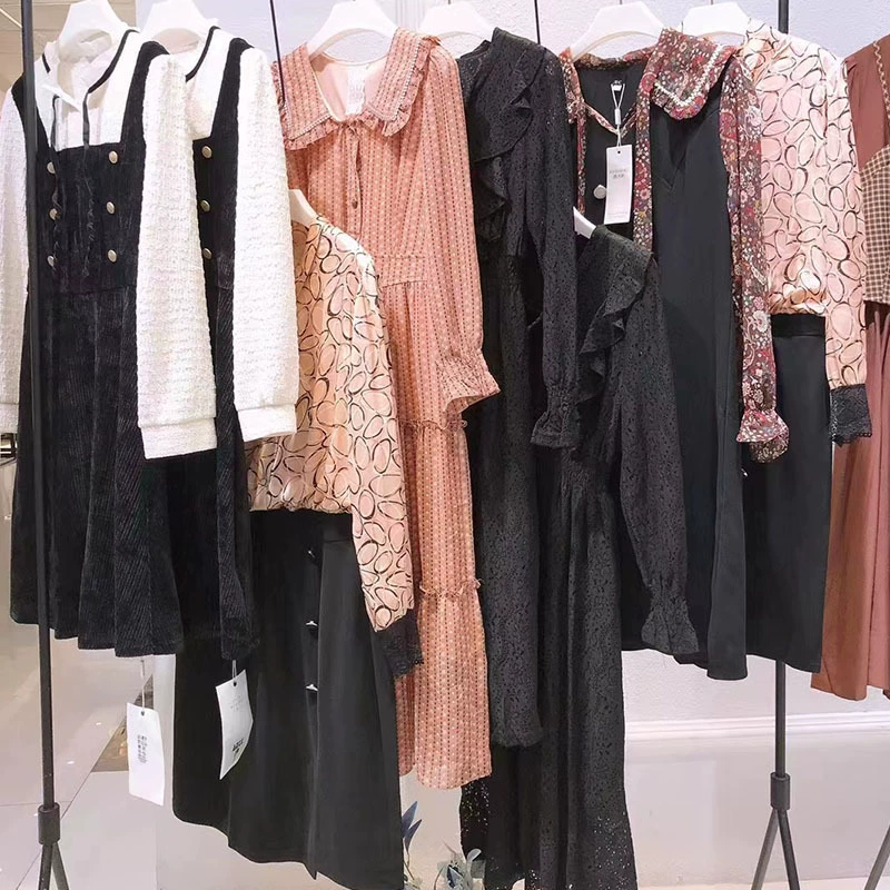 Школьное платье Han 22 года осень новые женские элегантные женские брендовые скидки больших размеров Живые поставки