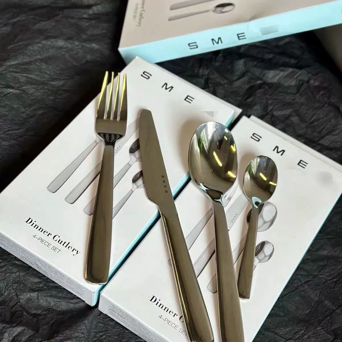 304 stainless steel simple style tableware cutlery, fork and spoon