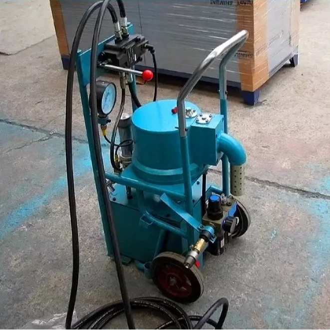 Горная взрывозащищенная гидравлическая насосная станция для пневматического деформования