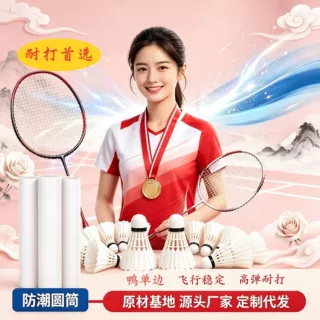 羽毛球鸭单边超级耐打性价比高室外比赛训练球馆专业用球批发贴牌