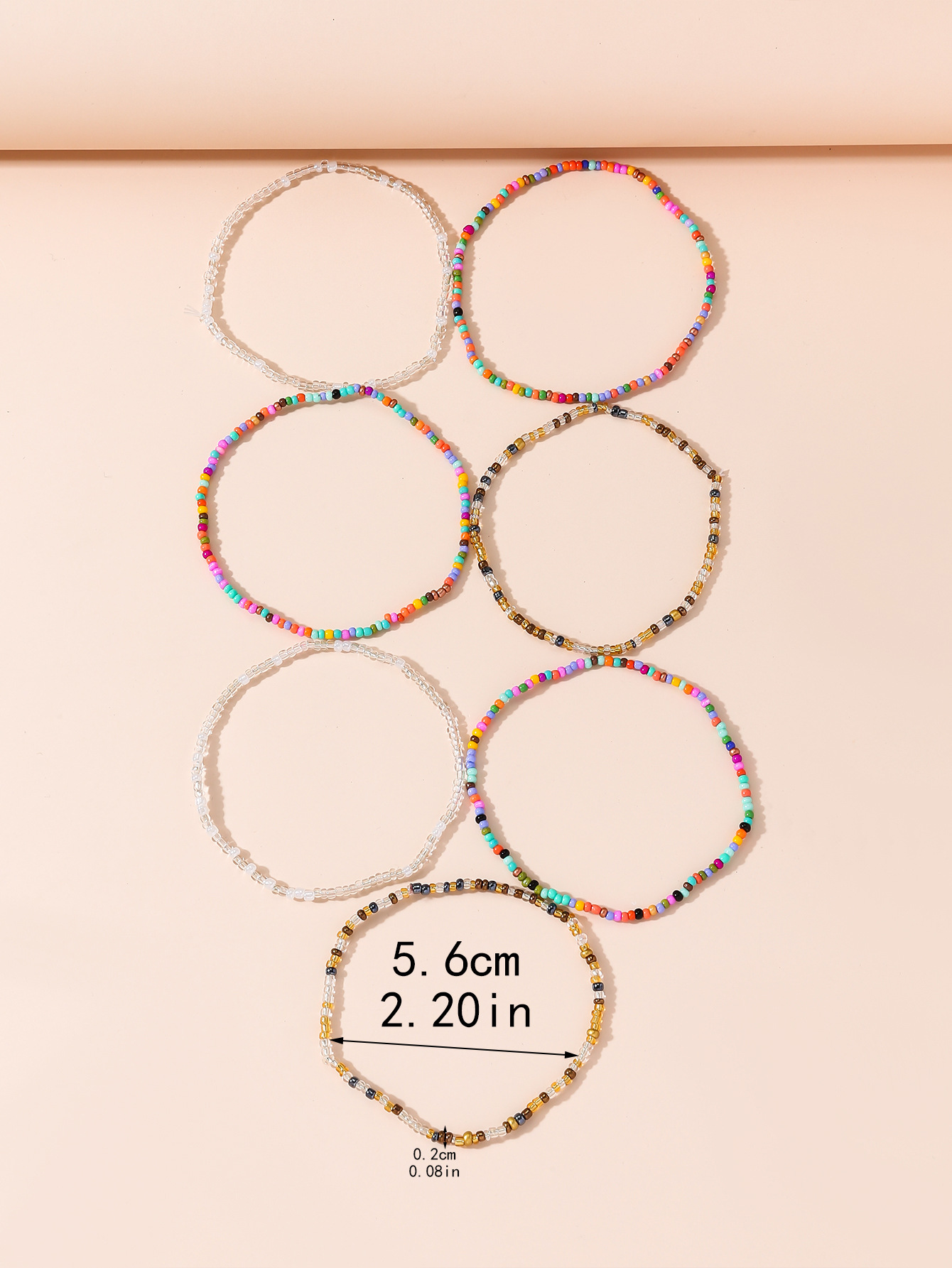 Wholesale Jewelry Casual Bohemian Geometric Beaded Bracelets display picture 2