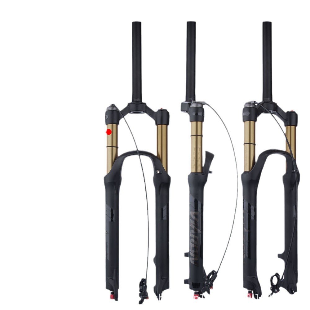 Viaron bicicleta de montaña de presión de aire horquilla delantera 26 27.5 29-pulgadas amortiguación tortuga conejo ajustable horquilla de aire amortiguación horquilla delantera