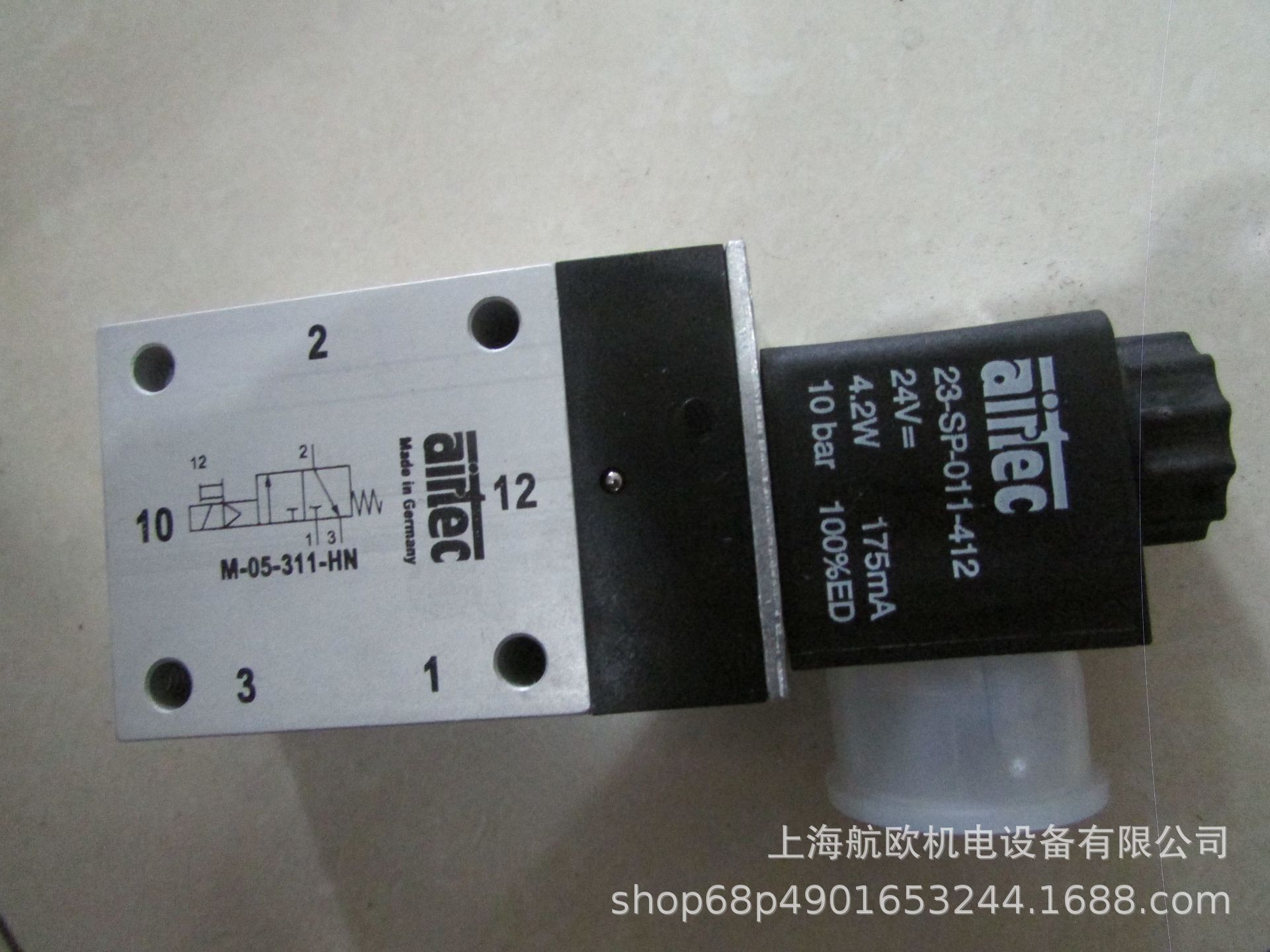 AIRTEC电磁阀M-05-311-HN，M-20-510-HN，M-04-510-HN