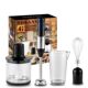 Cross-border foreign trade export 5-speed speed four-in-one mixer auxiliary food machine hand-held egg beater meat grinder cooking machine
