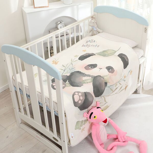 Children's gauze cotton summer bath towel for home use