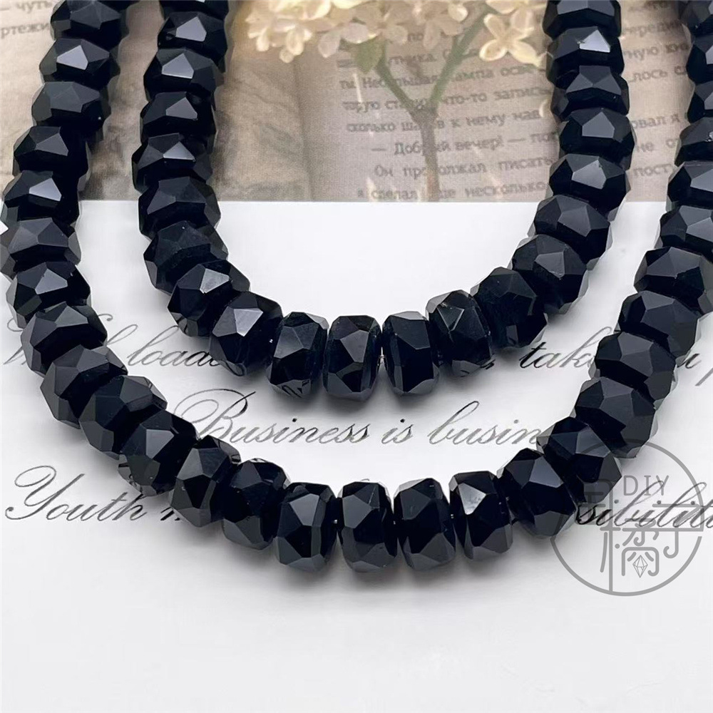 8mm Rainbow Wheel Jingjing Diy Jewelry Este embrión Vidrio Cristal Jewelry Pulsera Collar Moda Jewelry Accesorios dispersos