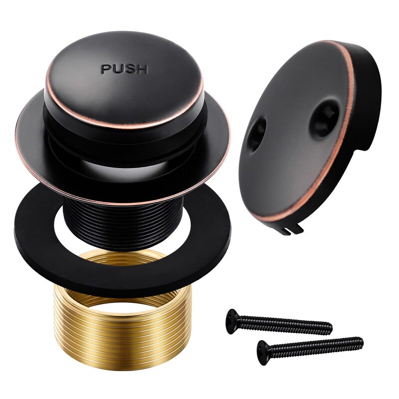 American-Style Brass Nut Orb Color Bathtub Drain Anti-Odor Bathtub Drain Bathtub Drainage Accessories Bathtub Stopper American-Style Brass Nut Orb Color Bathtub Drain Anti-Odor Bathtub Drain Bathtub Drainage Accessories Bathtub Stopper