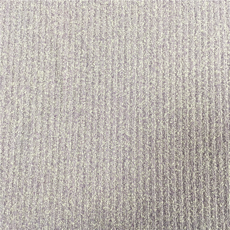 厂家供应TR粗针圈圈罗纹布粒粒纱双色针织布女装不规则罗纹