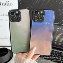 男士仿皮纹适用vivos50手机壳y500i商务硅胶套软IQ00z11turbo彩绘