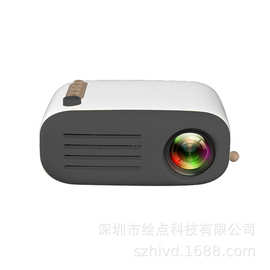 新款跨境便携微小型投影机YG200家用迷你投影仪 LED高清1080P批发