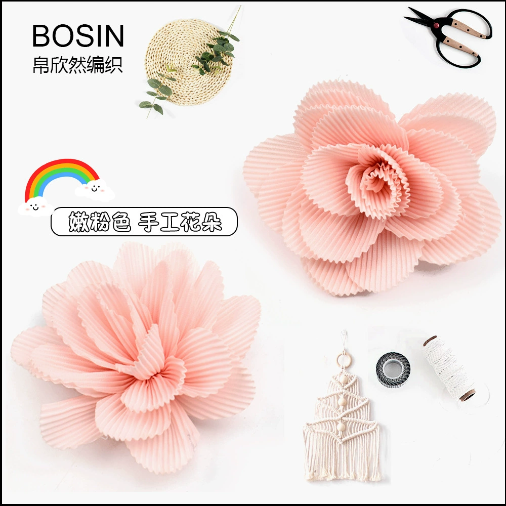 DIY нежный розовый ручной работы обуви цветок украшения аксессуары украшения обуви Цветочные украшения аксессуары ювелирные изделия верх