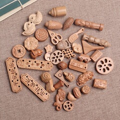 Feicheng ピーチウッド彫刻アクセサリージュエリー手作り DIY ブレスレットピンネックレス小物子供のブレスレットアクセサリー