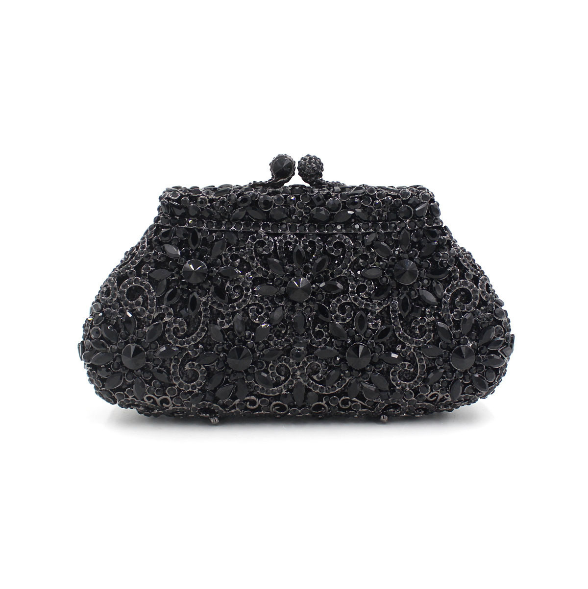 * BL004 AliExpress bolsas de diamante de agua de cristal de metal de aire bolsas de cena de diamantes bolsas de mano damas de oro