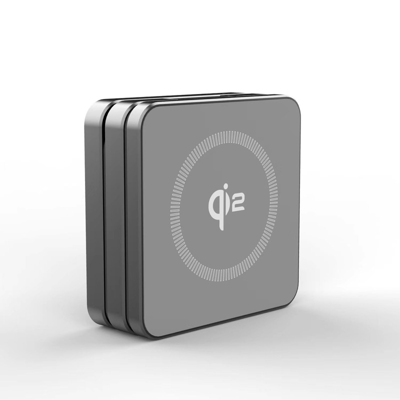 源头工厂Qi2版3合1折叠无线充电器适用于苹果手机耳机和手表|undefined