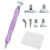 (Purple) + threaded silver 6 heads