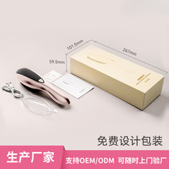 新型電気マッサージ櫛マッサージ櫛頭皮経絡櫛赤い光振動マッサージ家庭用頭皮マッサージ櫛