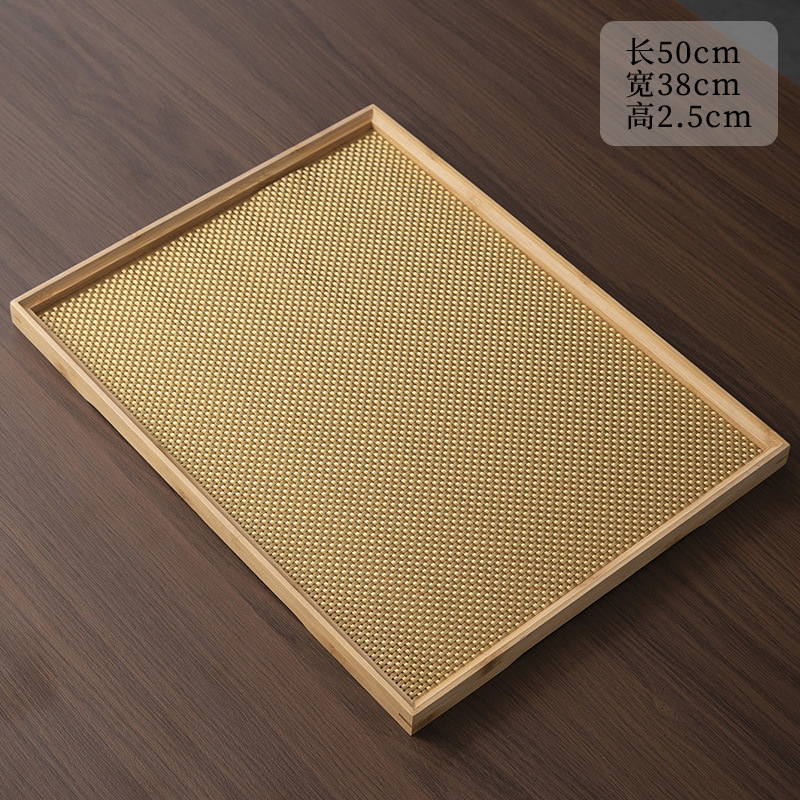 50*38*2.5 right angle natural color melamine + placemat