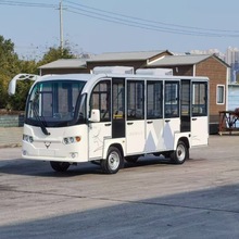 14 座电动观光车带挡雨门 | 景区园区晴雨无忧舒适观光首选