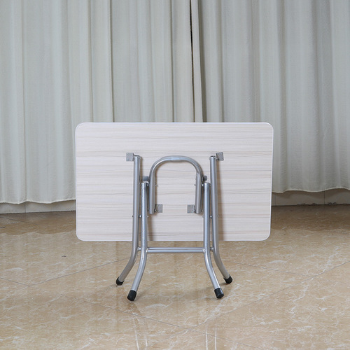 OD59 wholesale folding table for eating, rectangular small dining table, simple balcony table, portable dining table for home use