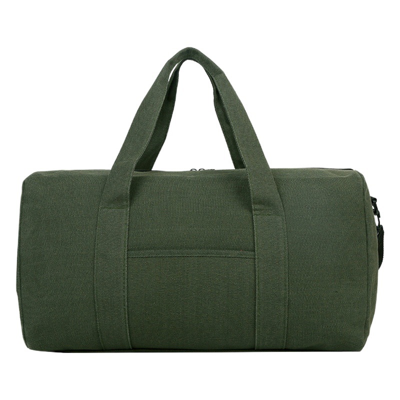 New canvas large capacity portable travel bag foldable men's and women's long-distance travel luggage bag