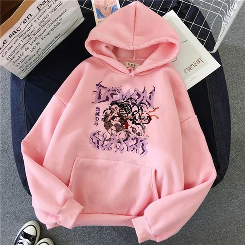 Y2k Japan Anime Women Sweatshirts Manga Plus Size Hoodie