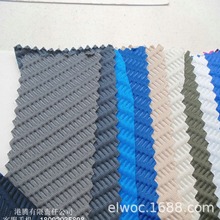 斜纹凹凸感 针织布压花 立体双面 斜线草席 编织纹布料线条包592