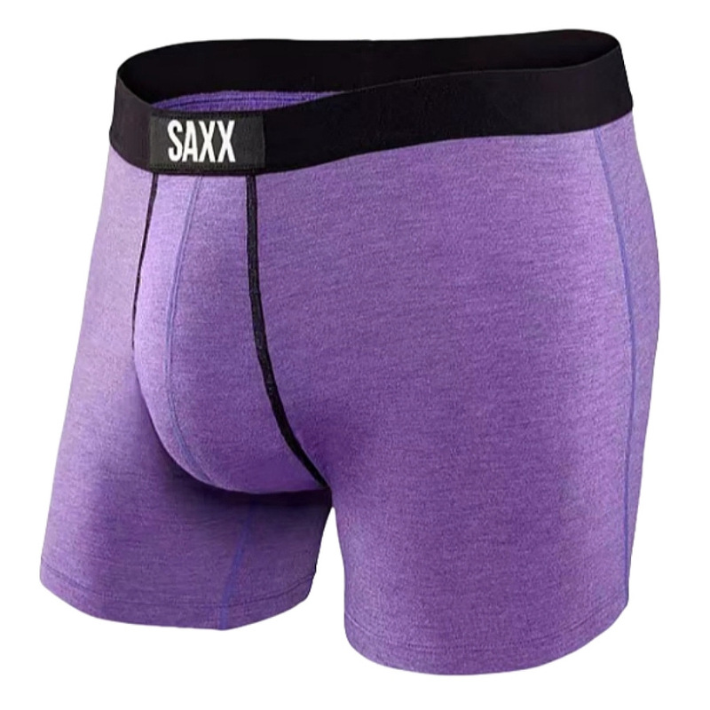 SAXX Underwear Men's Boxers Pocket with Net Pocket No Front Opening Underwear Breathable Comfortable Soft Slim-Fit Shorts