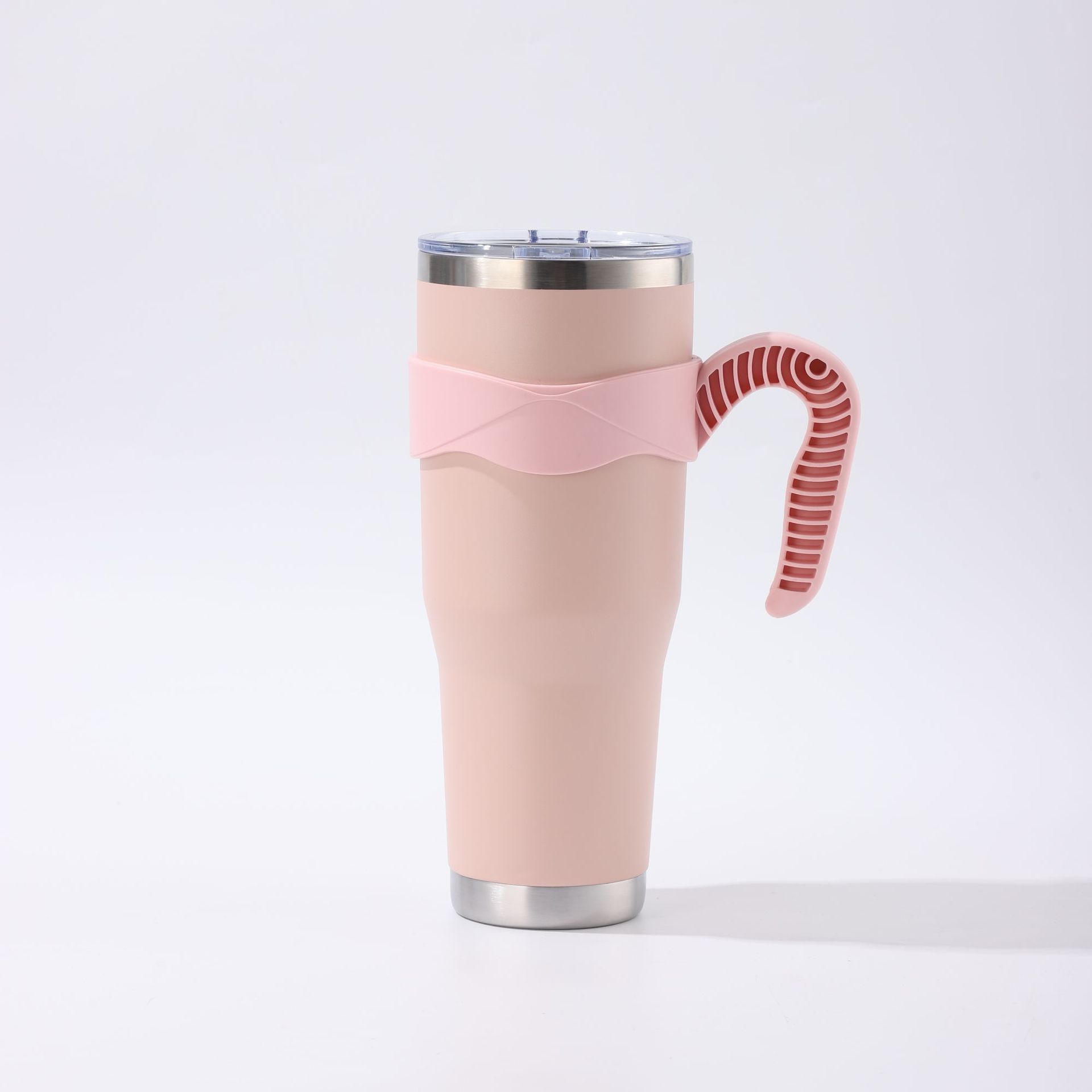 304 taza de vacío de acero inoxidable taza de gran capacidad taza de helado con mango taza de café negocio paja coche taza