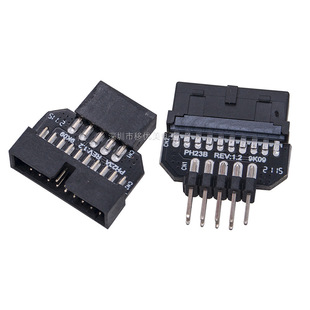 Motherboard 19Pin/9pin interconversion chassis front USB3.0 to USB2.0 9pin to 19pin connector
