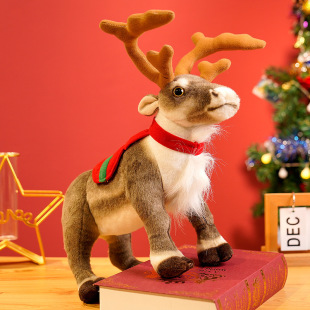 Simulation Christmas elk in stock can be delivered on behalf of one piece