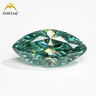 Ma Eyes Blue and Green Primary Color Mosan 1-3 karat Moissanite Bare Stone Wuzhou Gem Wholesale Factory in stock Outlet